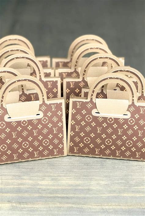 louis vuitton inspired party favors lip balmes